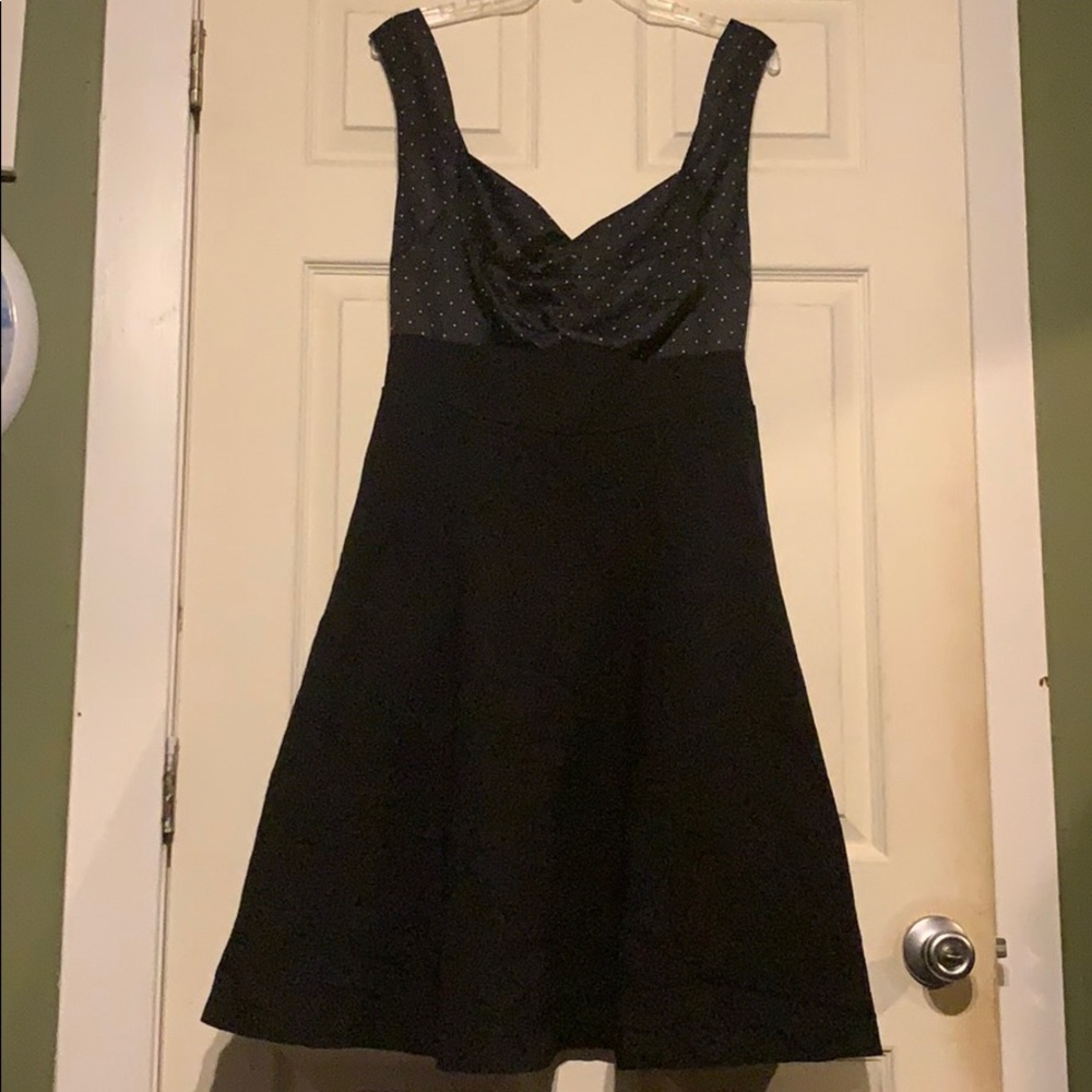 Torrid Black Polka Dot Miranda Swing Dress